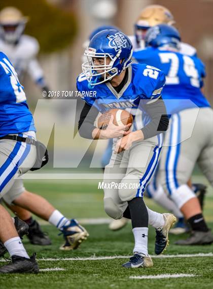 Thumbnail 3 in Rockford Christian @ Newman Central Catholic (IHSA 1st Round Playoff) photogallery.