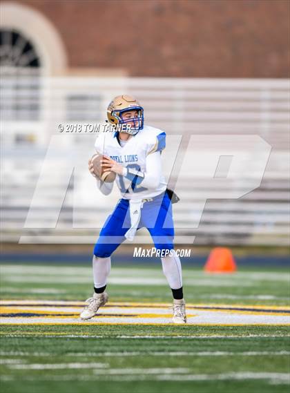 Thumbnail 2 in Rockford Christian @ Newman Central Catholic (IHSA 1st Round Playoff) photogallery.