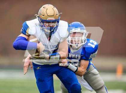 Thumbnail 1 in Rockford Christian @ Newman Central Catholic (IHSA 1st Round Playoff) photogallery.