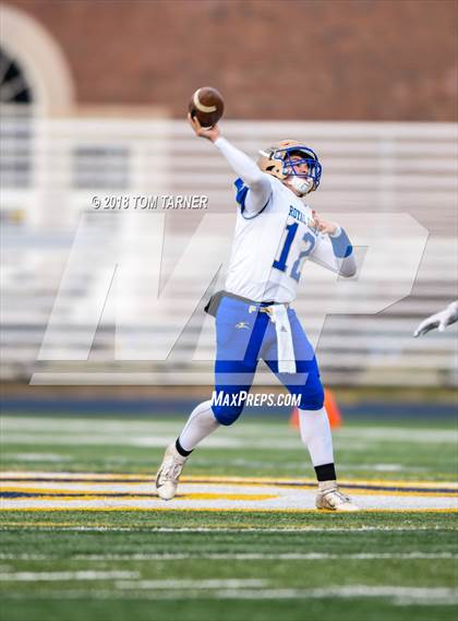 Thumbnail 2 in Rockford Christian @ Newman Central Catholic (IHSA 1st Round Playoff) photogallery.