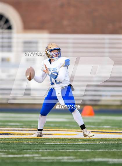 Thumbnail 3 in Rockford Christian @ Newman Central Catholic (IHSA 1st Round Playoff) photogallery.