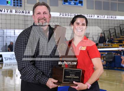 Thumbnail 3 in Valley Christian vs. Cathedral Catholic (CIF State D2 Final) photogallery.