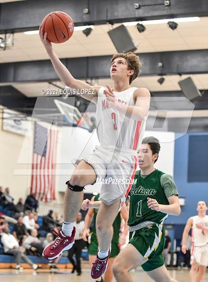 Thumbnail 2 in Mater Dei vs. Edison (CDM Beach Bash Tournament) photogallery.