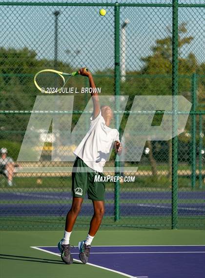Thumbnail 1 in Ben Davis vs Covenant Christian (IHSAA Sectional 25 Singles Team Final) photogallery.