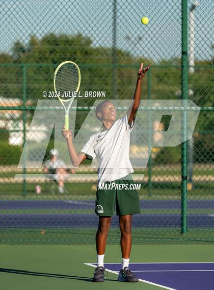Thumbnail 2 in Ben Davis vs Covenant Christian (IHSAA Sectional 25 Singles Team Final) photogallery.