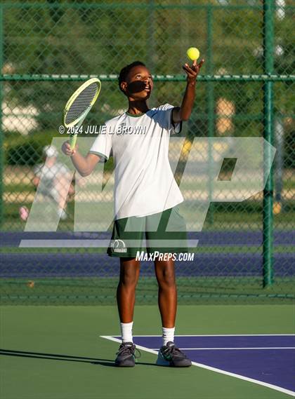 Thumbnail 3 in Ben Davis vs Covenant Christian (IHSAA Sectional 25 Singles Team Final) photogallery.