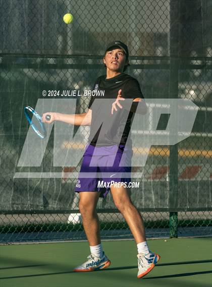Thumbnail 2 in Ben Davis vs Covenant Christian (IHSAA Sectional 25 Singles Team Final) photogallery.