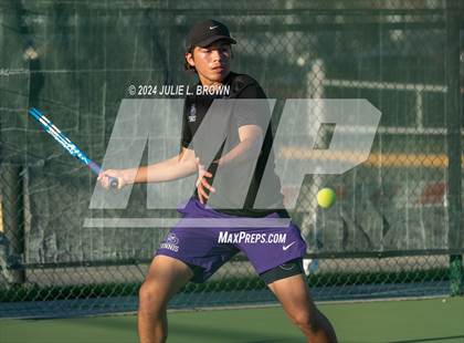 Thumbnail 1 in Ben Davis vs Covenant Christian (IHSAA Sectional 25 Singles Team Final) photogallery.