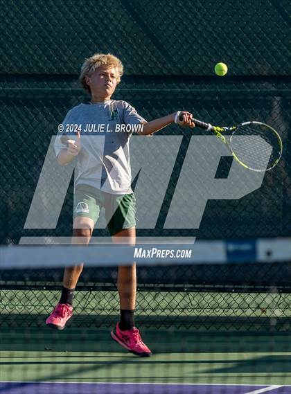 Thumbnail 1 in Ben Davis vs Covenant Christian (IHSAA Sectional 25 Singles Team Final) photogallery.