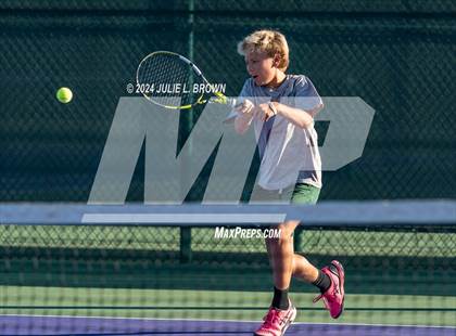 Thumbnail 1 in Ben Davis vs Covenant Christian (IHSAA Sectional 25 Singles Team Final) photogallery.