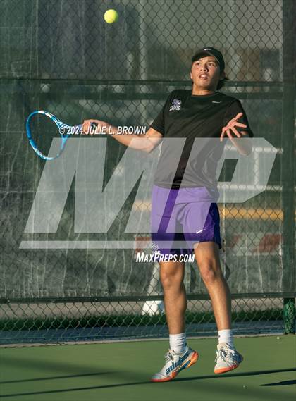 Thumbnail 3 in Ben Davis vs Covenant Christian (IHSAA Sectional 25 Singles Team Final) photogallery.