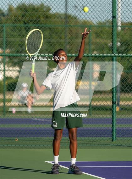 Thumbnail 1 in Ben Davis vs Covenant Christian (IHSAA Sectional 25 Singles Team Final) photogallery.