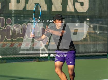 Thumbnail 2 in Ben Davis vs Covenant Christian (IHSAA Sectional 25 Singles Team Final) photogallery.
