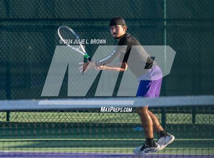Thumbnail 3 in Ben Davis vs Covenant Christian (IHSAA Sectional 25 Singles Team Final) photogallery.