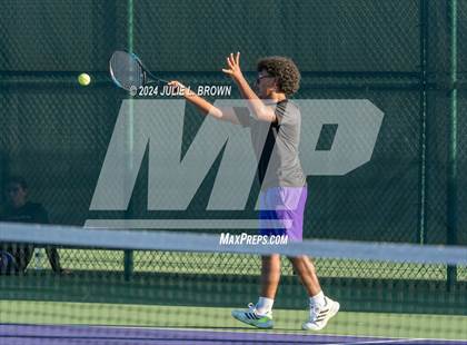 Thumbnail 2 in Ben Davis vs Covenant Christian (IHSAA Sectional 25 Singles Team Final) photogallery.