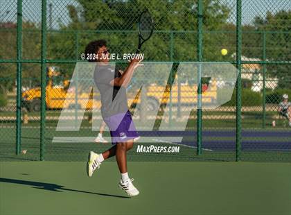 Thumbnail 1 in Ben Davis vs Covenant Christian (IHSAA Sectional 25 Singles Team Final) photogallery.