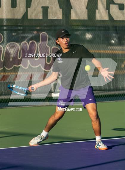 Thumbnail 3 in Ben Davis vs Covenant Christian (IHSAA Sectional 25 Singles Team Final) photogallery.
