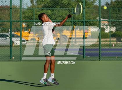 Thumbnail 3 in Ben Davis vs Covenant Christian (IHSAA Sectional 25 Singles Team Final) photogallery.