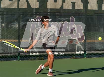 Thumbnail 2 in Ben Davis vs Covenant Christian (IHSAA Sectional 25 Singles Team Final) photogallery.