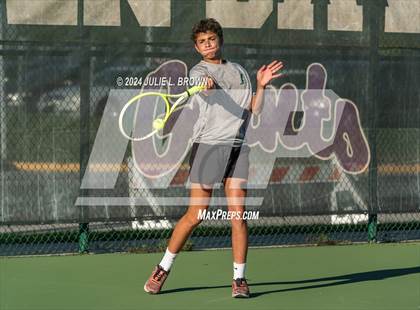 Thumbnail 2 in Ben Davis vs Covenant Christian (IHSAA Sectional 25 Singles Team Final) photogallery.