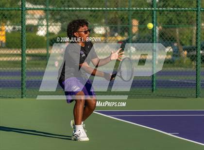 Thumbnail 2 in Ben Davis vs Covenant Christian (IHSAA Sectional 25 Singles Team Final) photogallery.