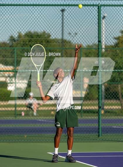 Thumbnail 1 in Ben Davis vs Covenant Christian (IHSAA Sectional 25 Singles Team Final) photogallery.