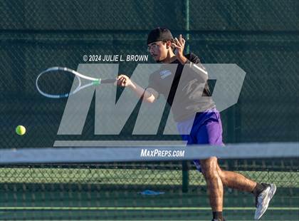 Thumbnail 1 in Ben Davis vs Covenant Christian (IHSAA Sectional 25 Singles Team Final) photogallery.