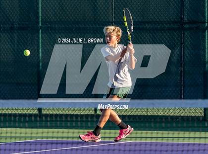 Thumbnail 2 in Ben Davis vs Covenant Christian (IHSAA Sectional 25 Singles Team Final) photogallery.