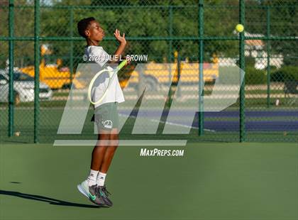 Thumbnail 1 in Ben Davis vs Covenant Christian (IHSAA Sectional 25 Singles Team Final) photogallery.