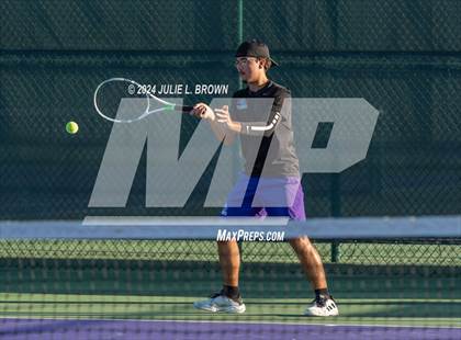 Thumbnail 1 in Ben Davis vs Covenant Christian (IHSAA Sectional 25 Singles Team Final) photogallery.
