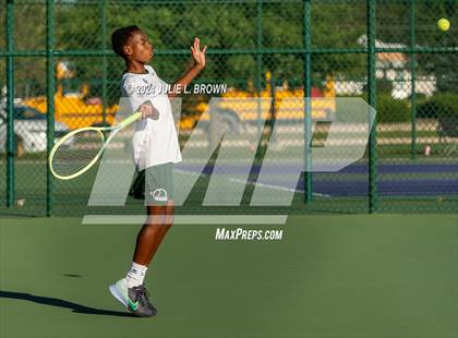 Thumbnail 3 in Ben Davis vs Covenant Christian (IHSAA Sectional 25 Singles Team Final) photogallery.
