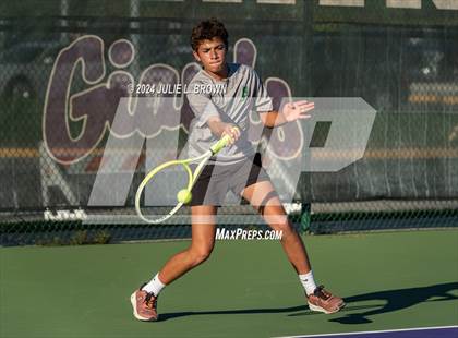 Thumbnail 3 in Ben Davis vs Covenant Christian (IHSAA Sectional 25 Singles Team Final) photogallery.