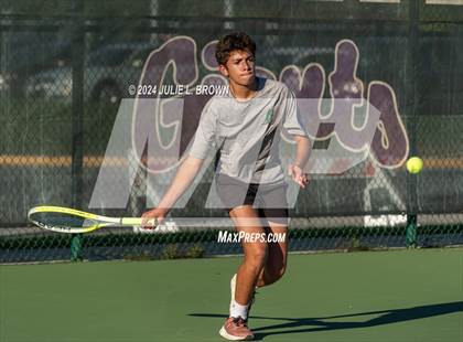 Thumbnail 3 in Ben Davis vs Covenant Christian (IHSAA Sectional 25 Singles Team Final) photogallery.
