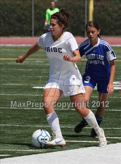 Thumbnail 1 in Forest Lake Christian vs. Bradshaw Christian (CIF SJS D6 Final) photogallery.
