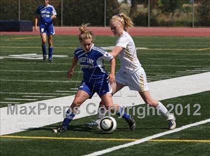 Thumbnail 3 in Forest Lake Christian vs. Bradshaw Christian (CIF SJS D6 Final) photogallery.