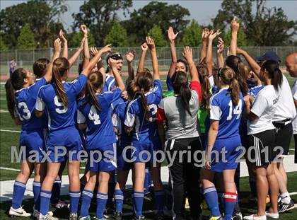 Thumbnail 1 in Forest Lake Christian vs. Bradshaw Christian (CIF SJS D6 Final) photogallery.