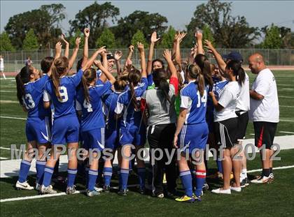 Thumbnail 2 in Forest Lake Christian vs. Bradshaw Christian (CIF SJS D6 Final) photogallery.