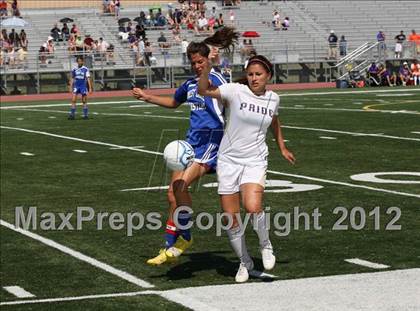 Thumbnail 3 in Forest Lake Christian vs. Bradshaw Christian (CIF SJS D6 Final) photogallery.