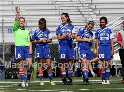 Thumbnail 1 in Forest Lake Christian vs. Bradshaw Christian (CIF SJS D6 Final) photogallery.