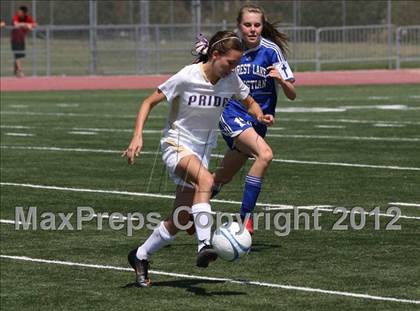 Thumbnail 2 in Forest Lake Christian vs. Bradshaw Christian (CIF SJS D6 Final) photogallery.