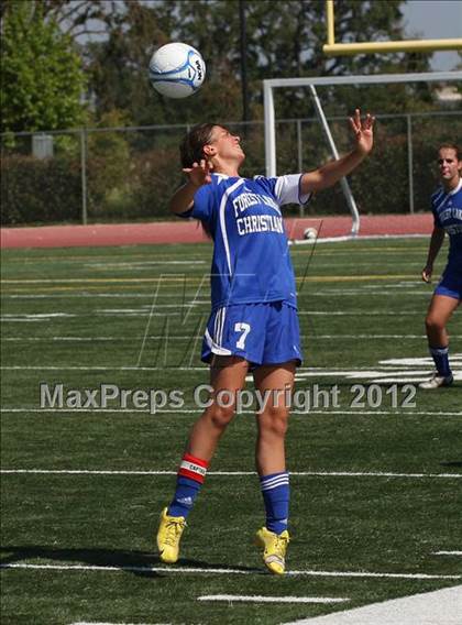Thumbnail 1 in Forest Lake Christian vs. Bradshaw Christian (CIF SJS D6 Final) photogallery.