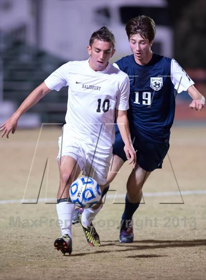Thumbnail 2 in First Flight vs. Salisbury (NCHSAA 2A Final) photogallery.
