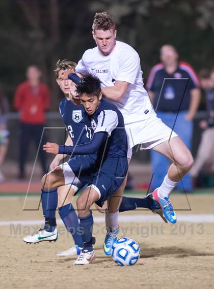 Thumbnail 1 in First Flight vs. Salisbury (NCHSAA 2A Final) photogallery.