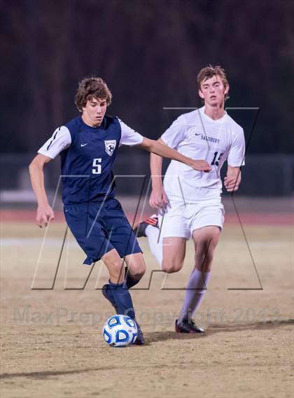 Thumbnail 1 in First Flight vs. Salisbury (NCHSAA 2A Final) photogallery.