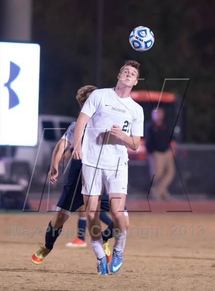 Thumbnail 3 in First Flight vs. Salisbury (NCHSAA 2A Final) photogallery.