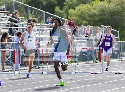 Thumbnail 1 in Bryan Bradley Viking Track Classic (300m Hurdles) photogallery.