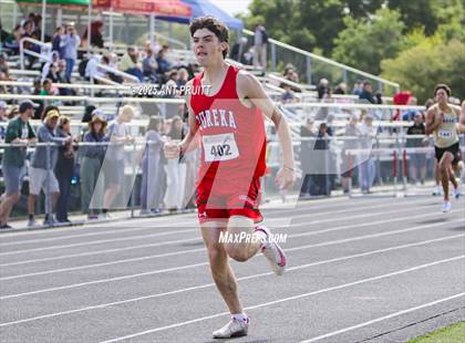 Thumbnail 1 in Bryan Bradley Viking Track Classic (300m Hurdles) photogallery.