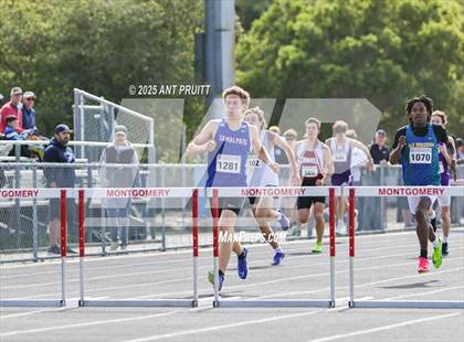 Thumbnail 2 in Bryan Bradley Viking Track Classic (300m Hurdles) photogallery.