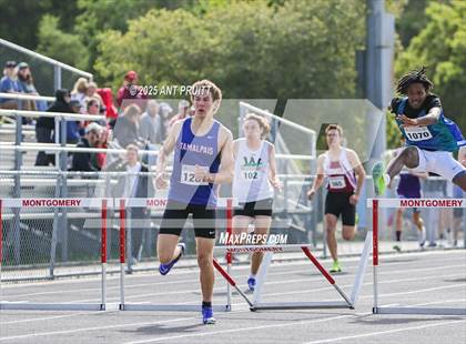 Thumbnail 3 in Bryan Bradley Viking Track Classic (300m Hurdles) photogallery.