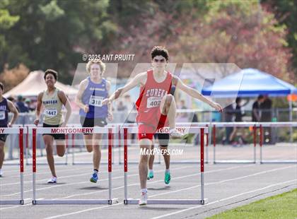 Thumbnail 3 in Bryan Bradley Viking Track Classic (300m Hurdles) photogallery.